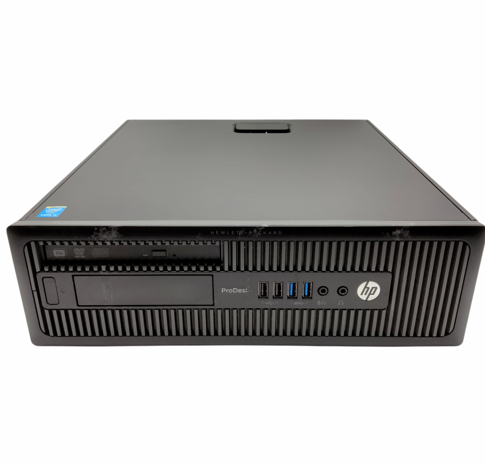 HP EliteDesk 800 G1 Intel Core i5 4th Gen 3.2Ghz 4GB RAM 500GB HDD Windows 10 Pro Desktop