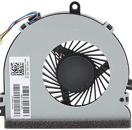 Replacement CPU Cooling Fan for HP 250 G4 255 G4 Notebook 15-AC Series DC28000GAR0, 4-Pin 4-Wire SPS 813946-001