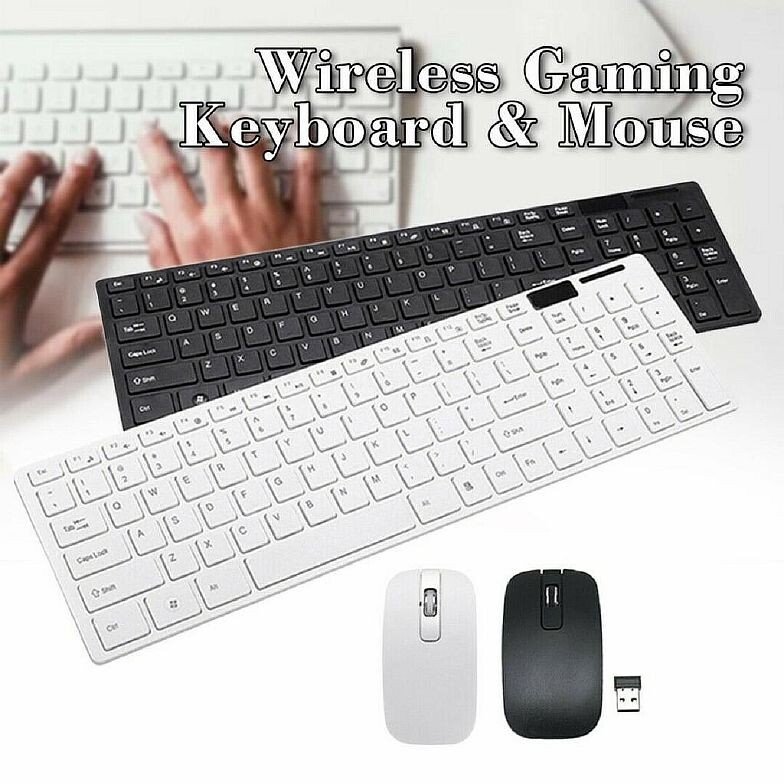 K-06 Portable Mini Wireless Mouse Keyboard 2.4Ghz