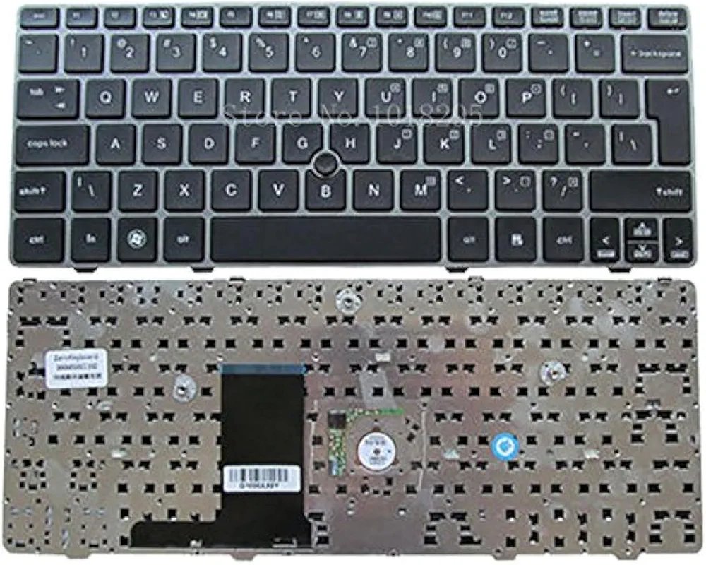 Laptop Keyboard Compatible for HP Elitebook 2560 2560P 2570 2570P