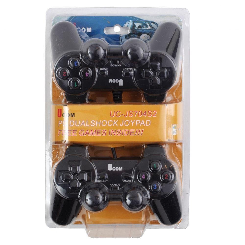 Ucom PC Dual Shock JoyPad PC JoyStick Controller