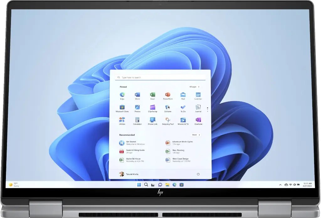 HP Envy 14″ 2-in-1 Intel Core Ultra 7 15th gen, 16 gb RAM,