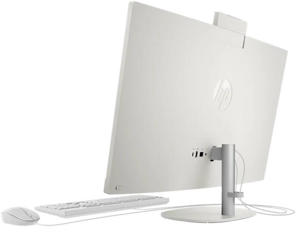HP All-in-One 27, Intel Core Ultra 7 155U, 27inch (68.6 cm), FHD,IPS,Three-Sided Micro-Edge, Anti-Glare,300 nits,16 GB DDR5,512 SSD,Windows 11,MSO21,Shell White,6.72kg,27-cr1007in - Image 2