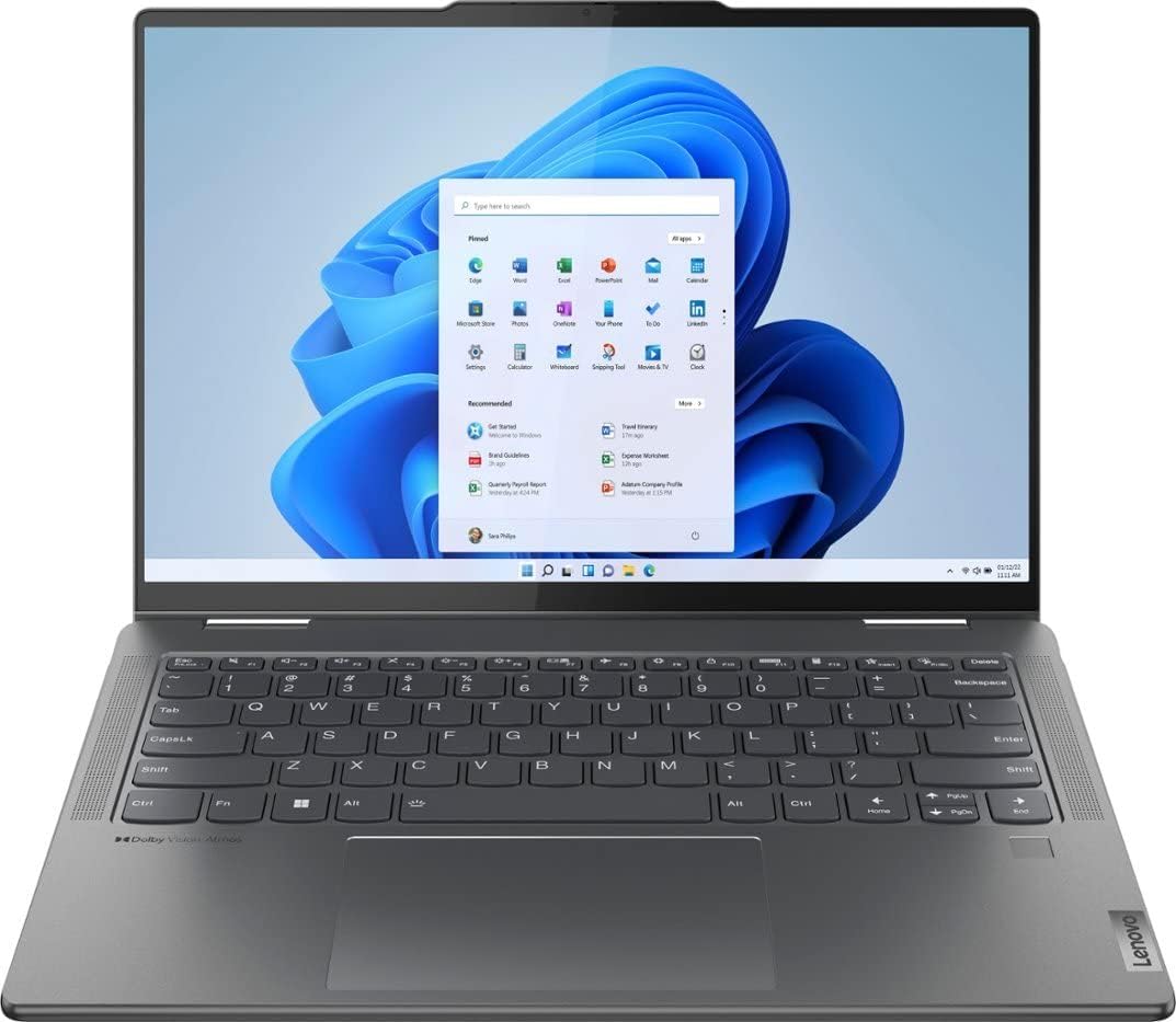 Lenovo Yoga 7 Core Ultra 7(155U)16gb/1TBssd/Win 11 /14"/ Touch/ Grey